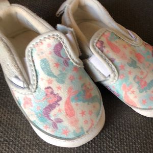 Mermaid Vans / infant crib shoes